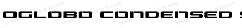Oglobo Condensed SemiBold字体转换